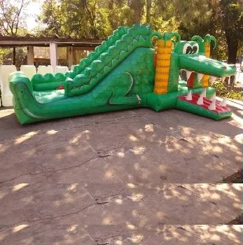 Brinquedo inflável Crocoga