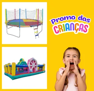 Cama elástica e Kiddie Aventura